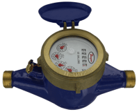 Dwyer Multi-Jet Water Meter, Series WM2